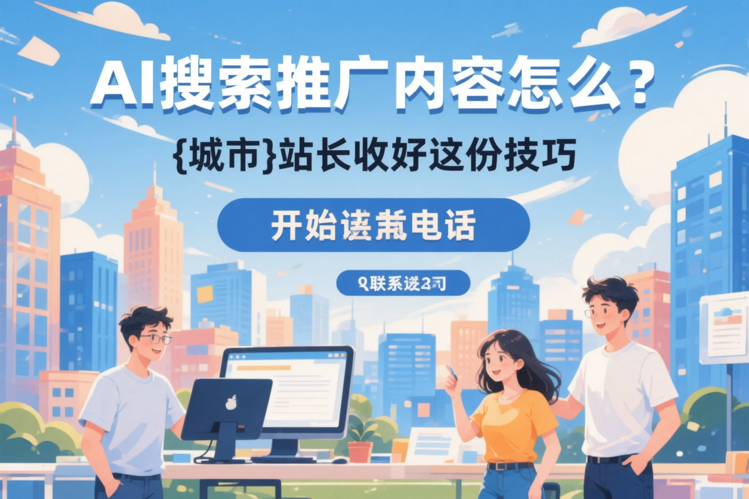 AI搜索推广内容怎么写?晋中站长收好这份技巧