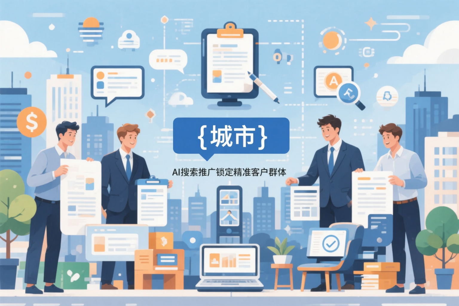 晋中公司如何用AI搜索推广锁定精准客户群体