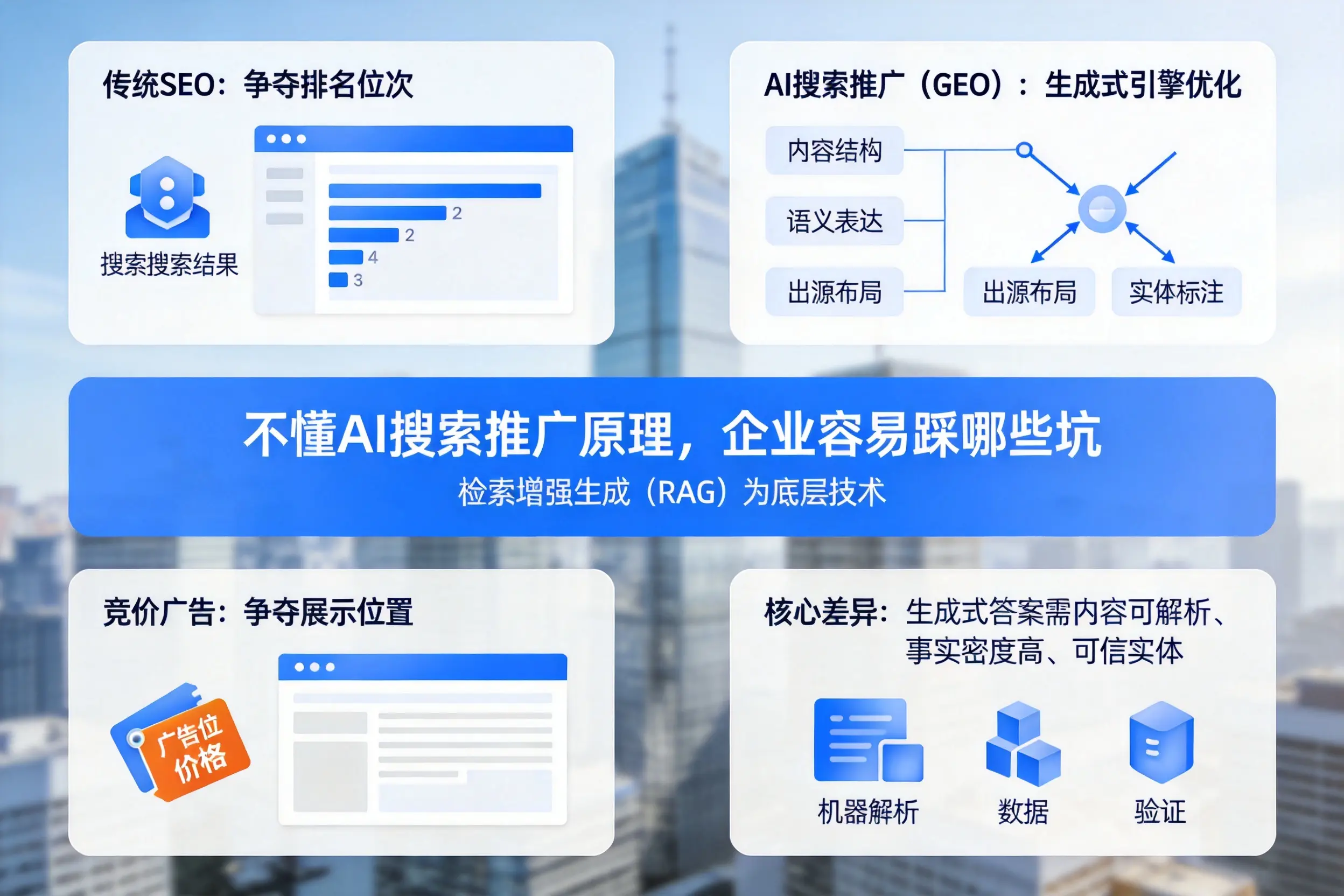 不懂AI搜索推广原理,晋中企业容易踩哪些坑