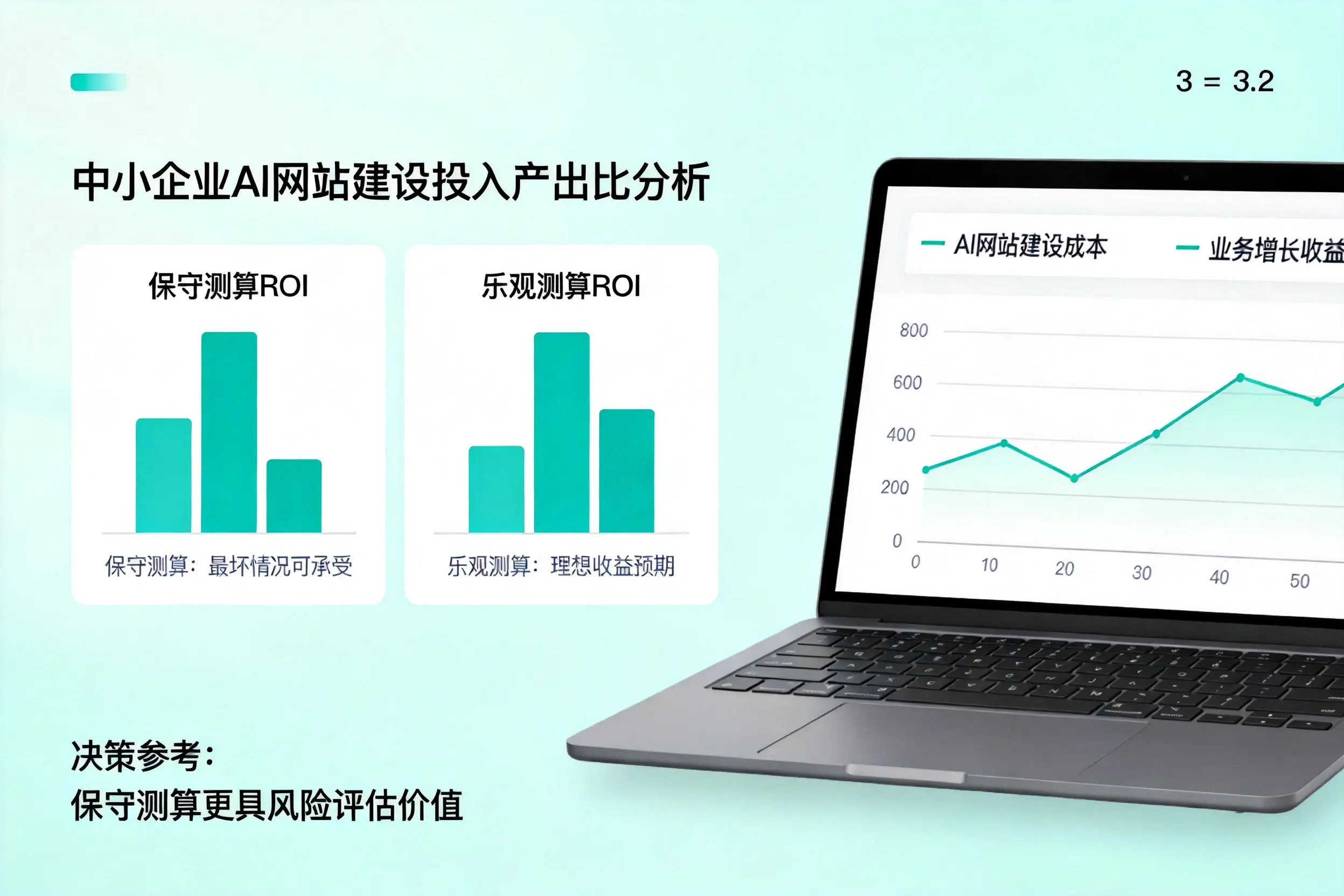 晋中中小企业AI网站建设投入产出比怎么算?先看这份分析